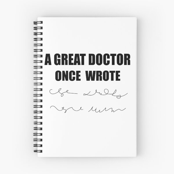 Item preview, A great doctor once wrote funny t-shirt doctor humour gift for men gift for women classic t-shirt designed and sold by GhostAmine.