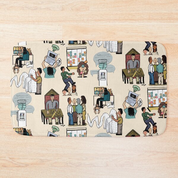 Item preview, Work Life on Cream designed and sold by Quick Brown Fox Canada.