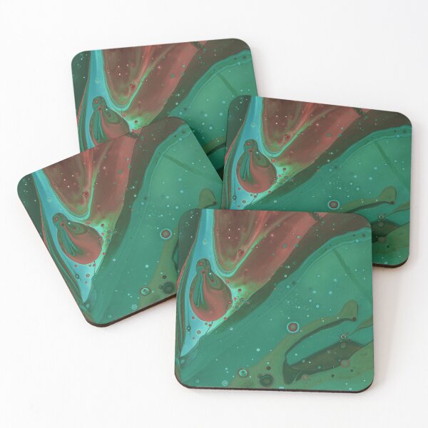 Item preview, Teal Green and Olive designed and sold by Thsid.