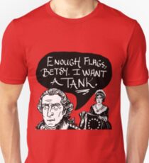 Camiseta ajustada Quiero un tanque