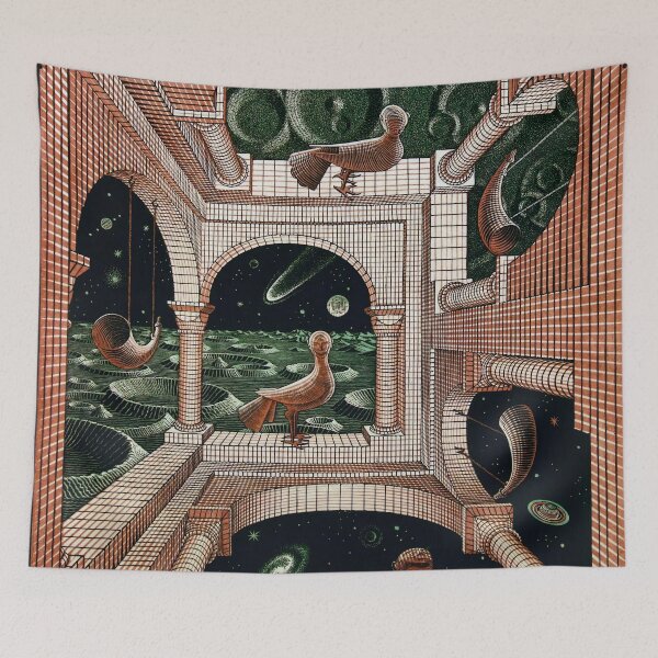 Item preview, Another World II by M. C. Escher designed and sold by AestheticsXarts.