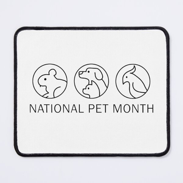 Item preview, National Pet Month designed and sold by ValentinaHramov.