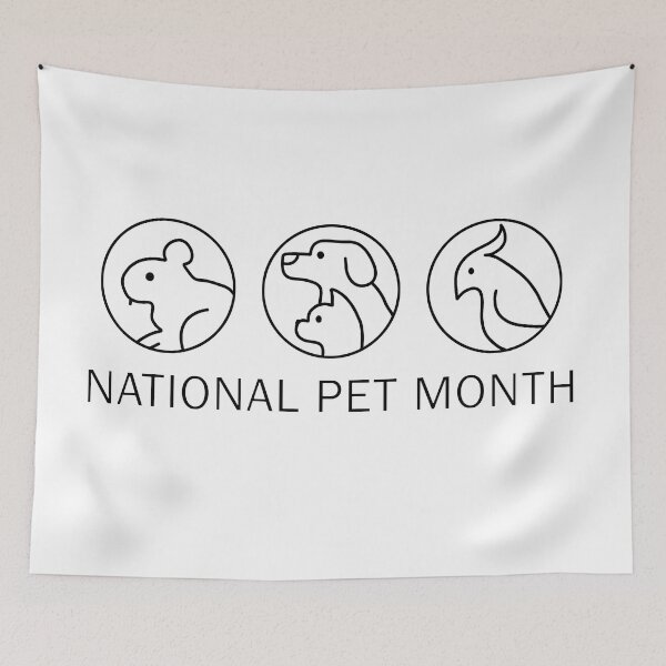 Item preview, National Pet Month designed and sold by ValentinaHramov.