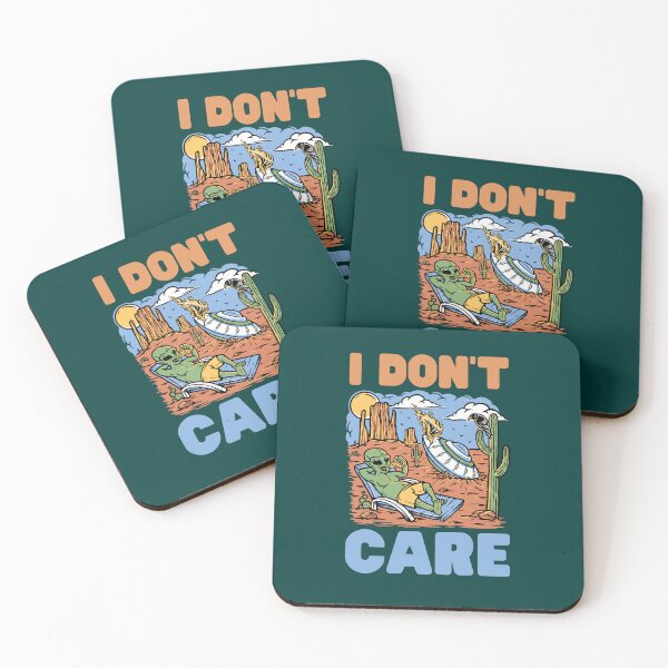 Item preview, I Don't Care designed and sold by Keep Smiling.