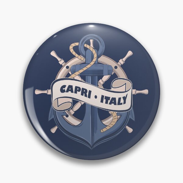 Item preview, Capri Italy Nautical Summer Anchor Design designed and sold by CynthiaGraphics.