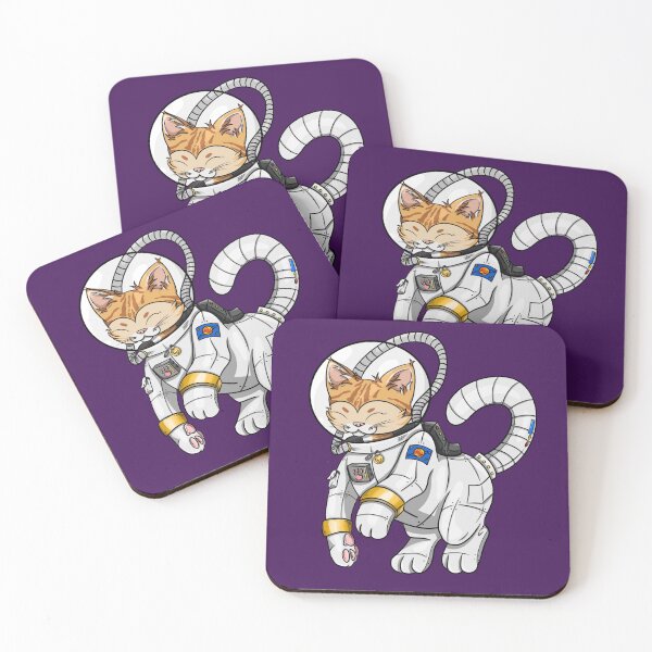 Item preview, Space cat collab with JellyCows designed and sold by KayyArkham.