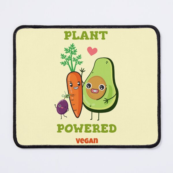 Item preview, Plant Powered - Vegan Quote designed and sold by SwordsAndCharms.