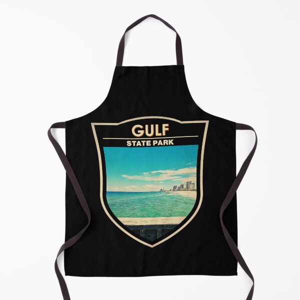 Item preview, Gulf State Park Alabama Watercolor Badge designed and sold by KrisSidDesigns.