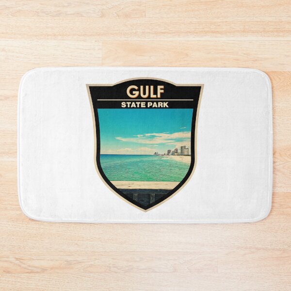 Item preview, Gulf State Park Alabama Watercolor Badge designed and sold by KrisSidDesigns.