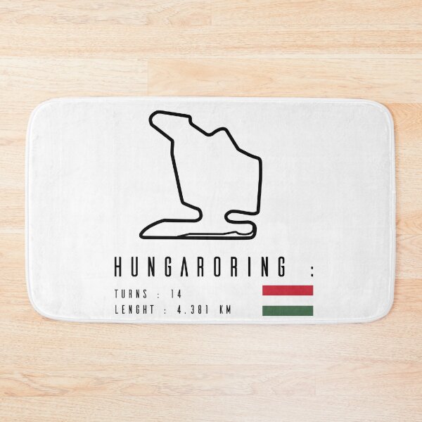 Item preview, Hungaroring - RACE TRACK designed and sold by RaceTrack-F1.