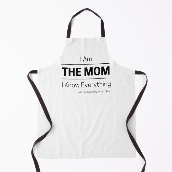 Item preview, Funny Mom Knows Everything Quote Saying, I Am The Mom, I Know Everything, Walking Encyclopedia, Trivia Goddess, Black Text designed and sold by hjsmith.