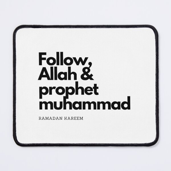 Item preview, FOLLOW ALLAH & PROPHET MUHAMMAD designed and sold by OurShop00.