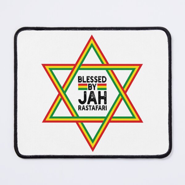 Item preview, Blessed By Jah Rasta Star Of David designed and sold by designandclouds.