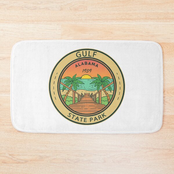 Item preview, Gulf State Park Alabama Circle Badge designed and sold by KrisSidDesigns.