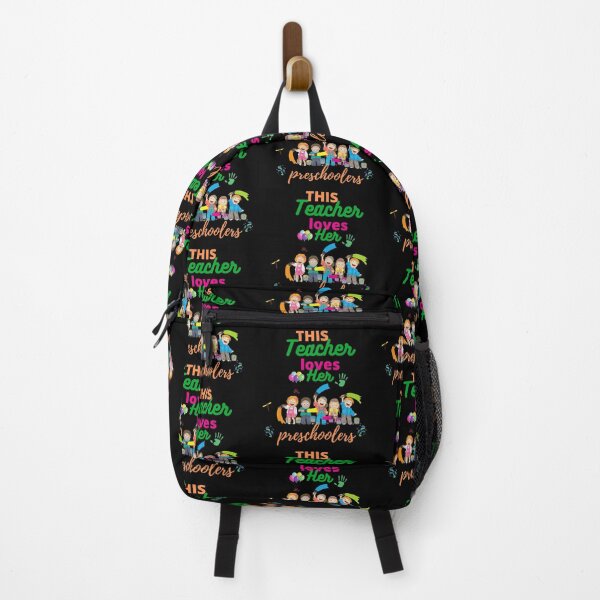 Item preview, This teacher loves her preschoolers best tshirt designed and sold by Havilaharts.