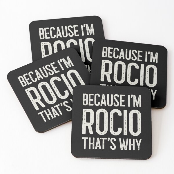 Item preview, Because I’m Rocio That’s Why Funny Personalized Name designed and sold by MariosNydras.