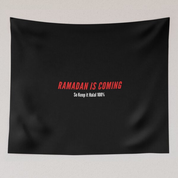 Item preview,  Ramadan Is Coming - so keep it halal 100% designed and sold by OurShop00.