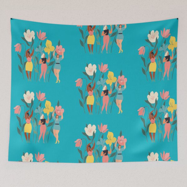 Item preview, Lady's Enjoying Spring Flowers  designed and sold by Mr7Williams.