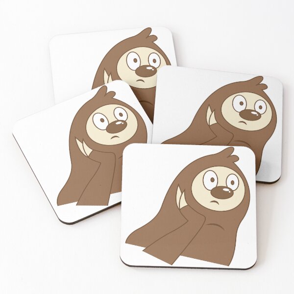 Artikelvorschau, Vektorkarikaturillustration des netten Faultiersatzes entworfen und verkauft von ELBStore.