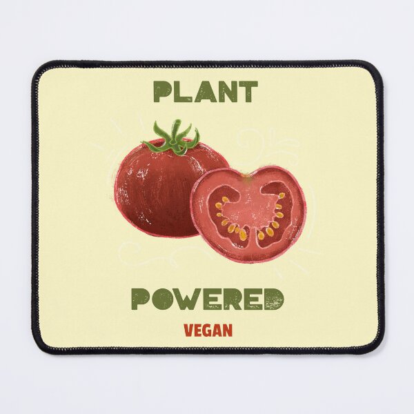 Item preview, Plant Powered - Vegan Quote designed and sold by SwordsAndCharms.