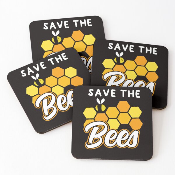 Item preview, Save The Bees Honey Bee Animal Nature Welfare Honeycomb designed and sold by TomGiantDesigns.