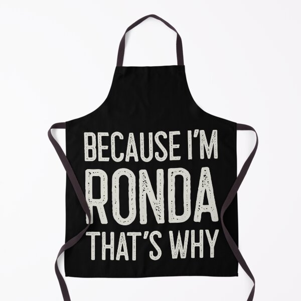 Item preview, Βecause I’m Ronda That’s Why Funny Personalized Name designed and sold by MariosNydras.