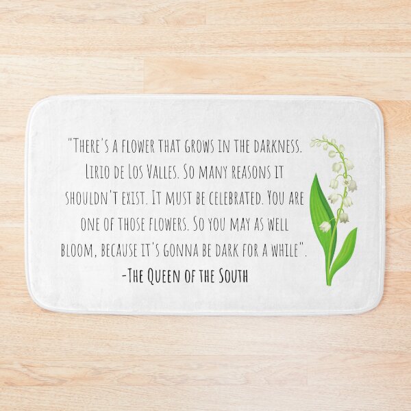 Item preview, Queen Of The South Quote | Lirio de los Valles designed and sold by KarolinaPaz.