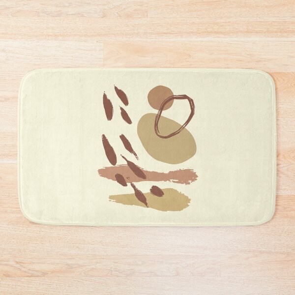 Item preview,  Warm Toned Boho Abstract Shapes line Art Design designed and sold by zedonee.