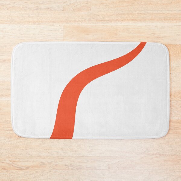 Item preview, Simple Waves 3 - Orange and White designed and sold by LAEC-Shop.