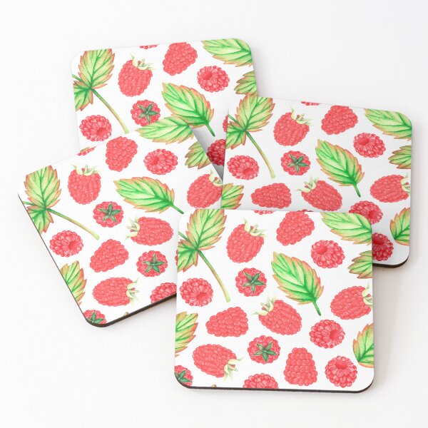 Item preview, Raspberry pattern. Watercolor drawing. designed and sold by Trilisti.
