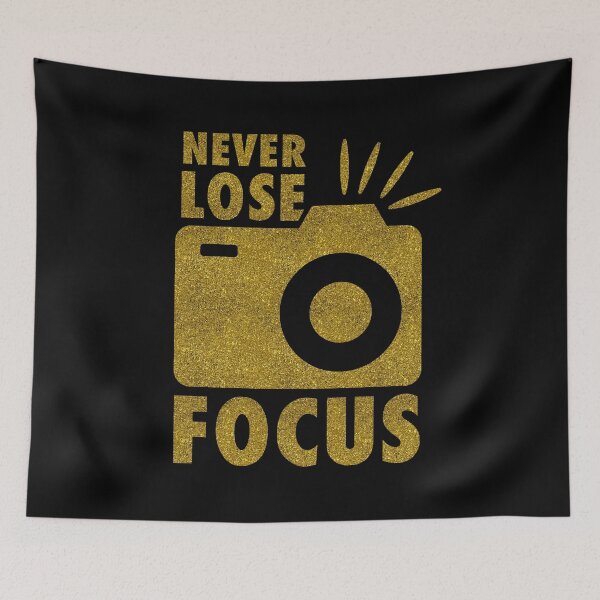 Item preview, Never lose focus designed and sold by tagmecool.