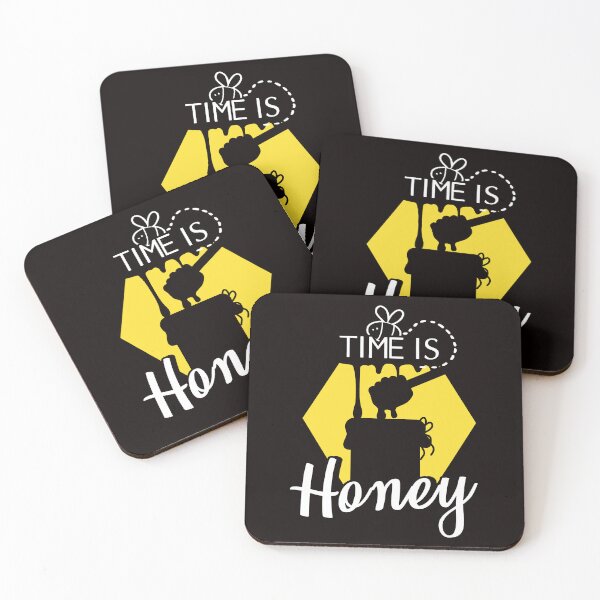 Item preview, Time Honey Honeycomb Beehive Beekeeping Apiarist Insect designed and sold by TomGiantDesigns.