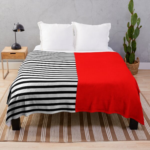 Item preview, Punk and Goth Fashion Spot Horizontal Red Black designed and sold by LargeShop.