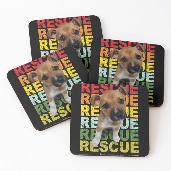 Item preview, Brown Paws Rescue Puppy designed and sold by BrownPawsRescue.