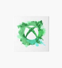 Xbox watercolor Art Board