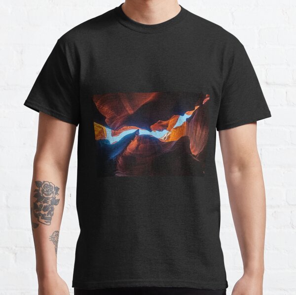 Sandstone abstract textures at Antelope Canyon Classic T-Shirt