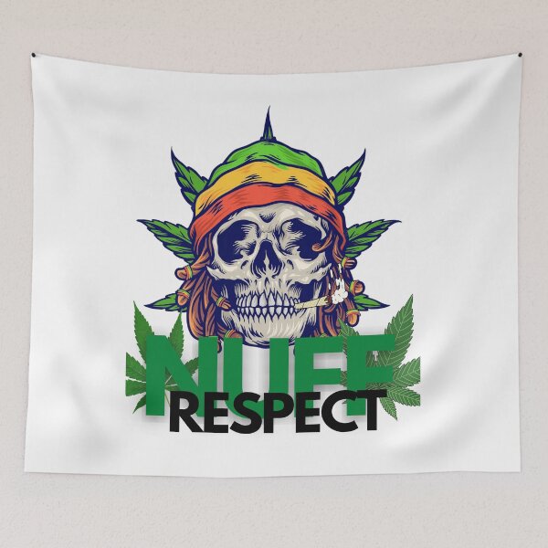 Item preview, T-shirt Nuff Respect designed and sold by Unfullo.