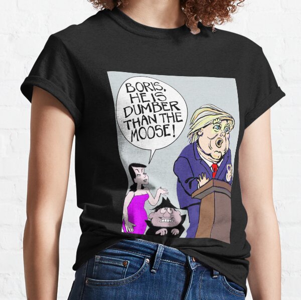 Donald, Boris and Natasha. Long  Classic T-Shirt