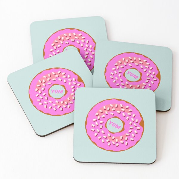 Item preview, Yummy Pink Donut - Pop Art Inspired designed and sold by elliebart.
