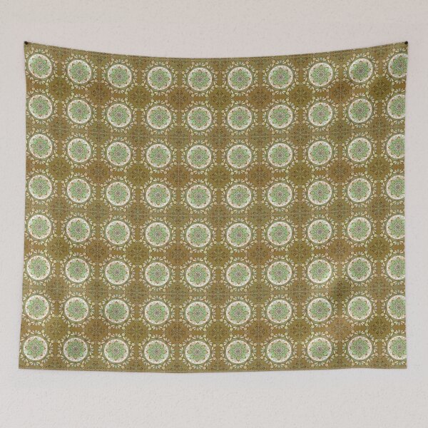 Item preview, Sandy Beach Mandala Allover Print designed and sold by Cedarrue.