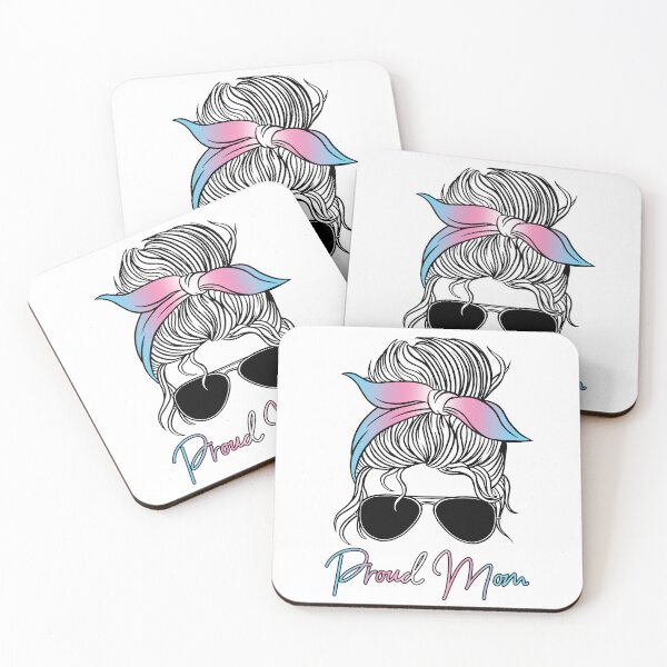 Item preview, Proud Mom of a Transgender Kid - Protect Trans Kids (Black Version) designed and sold by UBUCO.