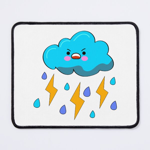 Item preview, Angry Could Kawaii designed and sold by istoriadesign.