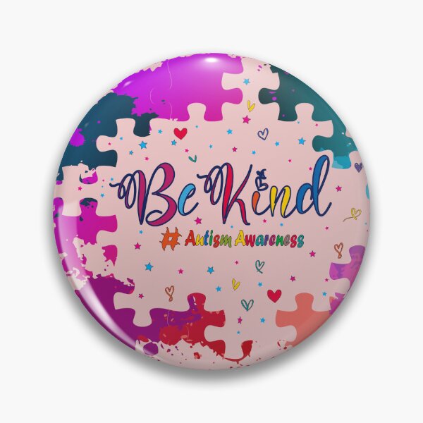 Item preview, be kind autism awareness designed and sold by khalilovitch.