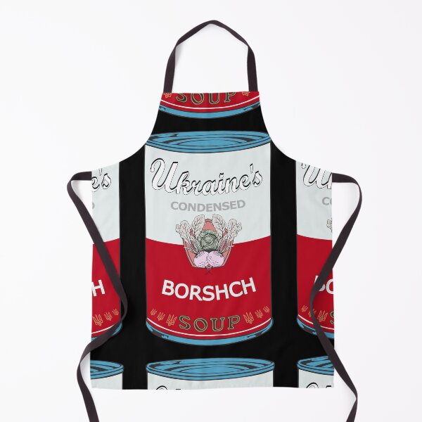 Item preview, Ukraine Warhol soups - Borscht Pop Art (on black) designed and sold by Groenendijk.