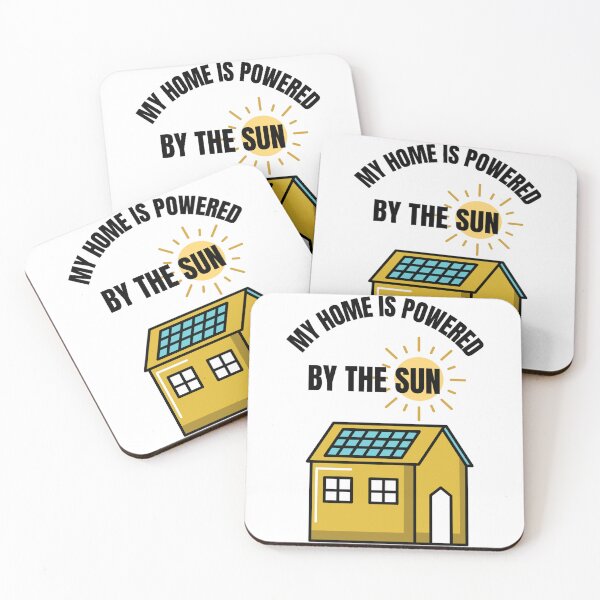 Item preview, My Home Is Powered by the Sun designed and sold by SpringPetals.