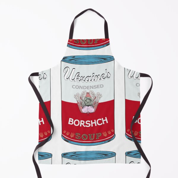 Item preview, Ukraine Warhol soups - Borscht Pop Art (on white) designed and sold by Groenendijk.