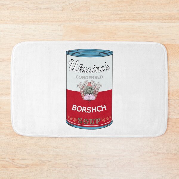 Item preview, Ukraine Warhol soups - Borscht Pop Art (on white) designed and sold by Groenendijk.