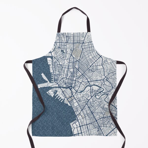 Item preview, Manila City Map of Philippines - Coastal designed and sold by deMAP.