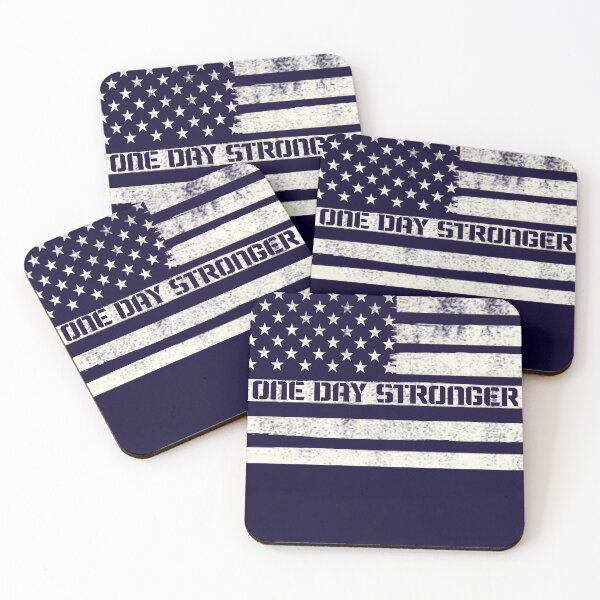 Item preview, One Day Stronger American Flag Motivational designed and sold by OliviaGbyKyro.
