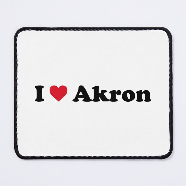 Item preview, I Love Akron designed and sold by Novel Gifts.